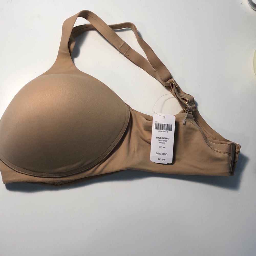 Soma Embraceable Wireless Bra NWT 34DD
